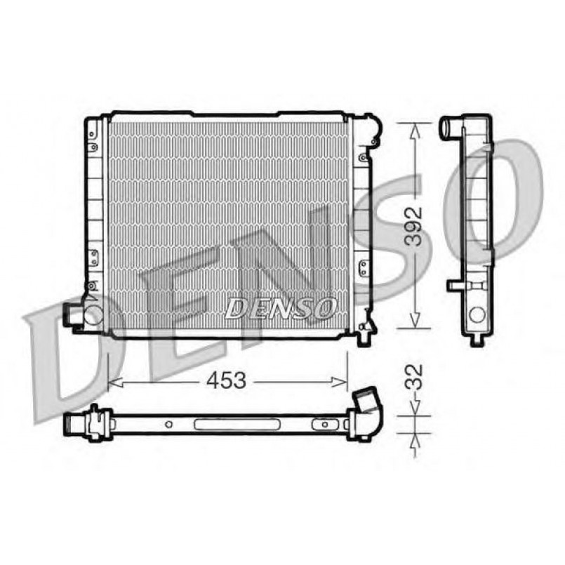 DRM09053  DENSO - Радіатор охолодження