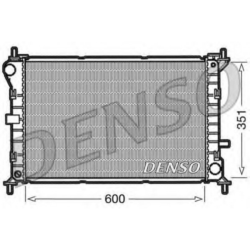 DRM10051  DENSO - Радіатор охолодження
