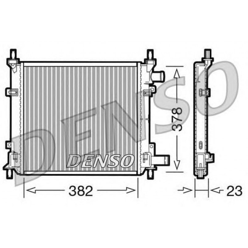 DRM10060  DENSO - Радіатор охолодження