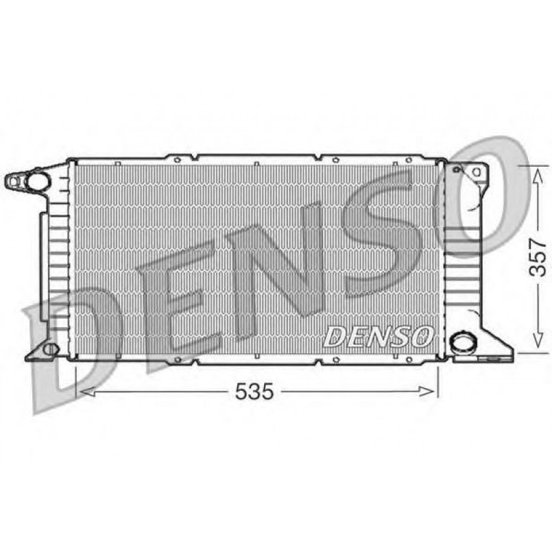 DRM10101  DENSO - Радіатор охолодження