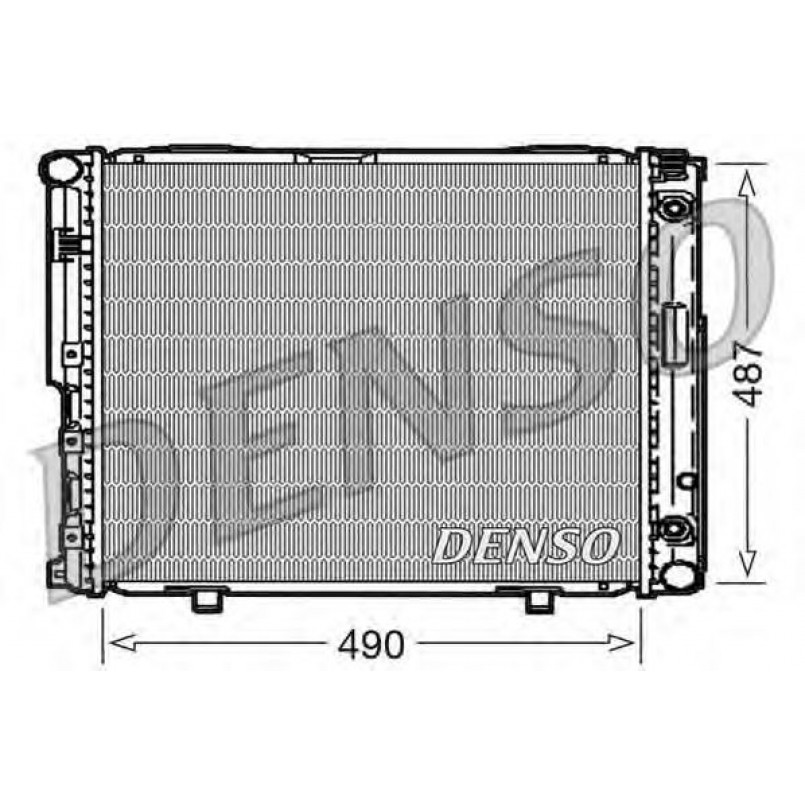 DRM17004  DENSO - Радіатор охолодження