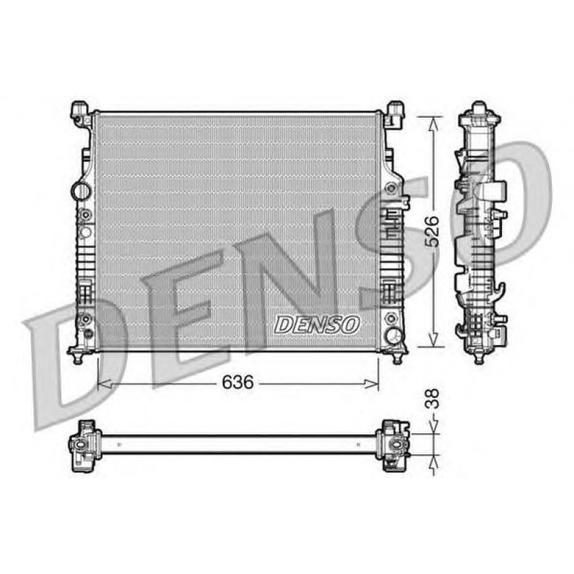 DRM17006  DENSO - Радіатор охолодження