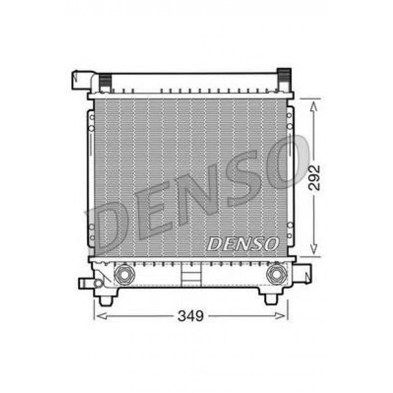 DRM17027  DENSO - Радіатор охолодження