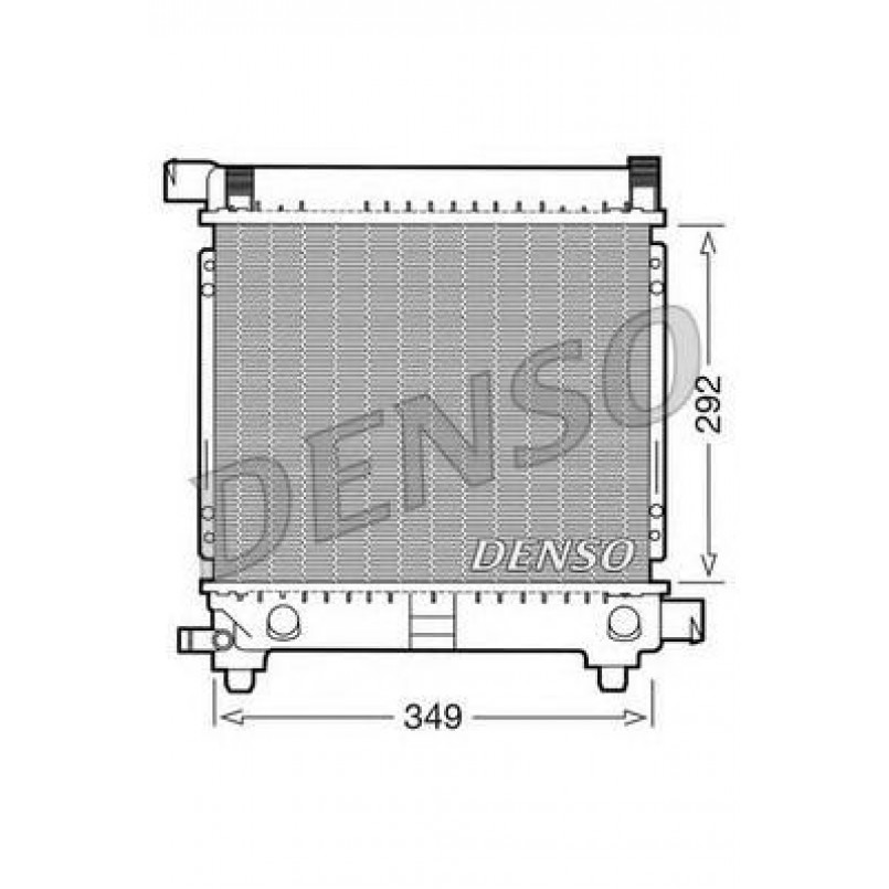 DRM17028  DENSO - Радіатор охолодження