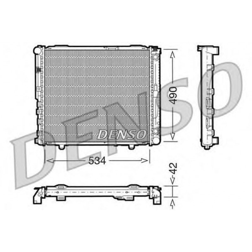 DRM17032  DENSO - Радіатор охолодження