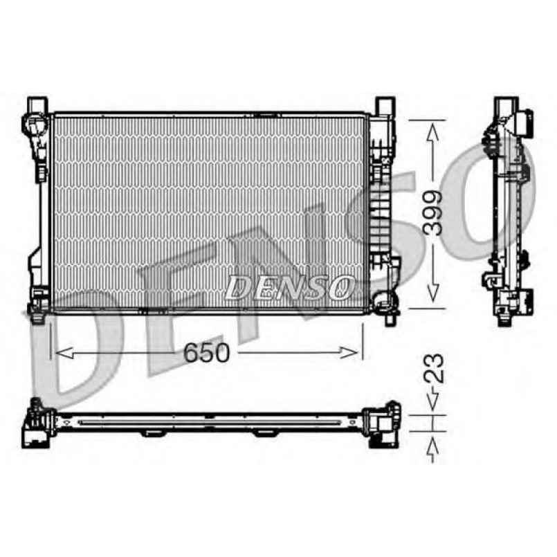 DRM17081  DENSO - Радіатор охолодження