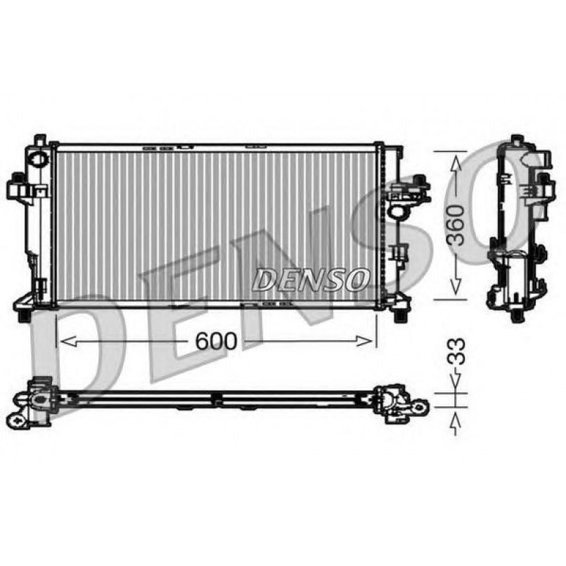 DRM20039  DENSO - Радіатор охолодження