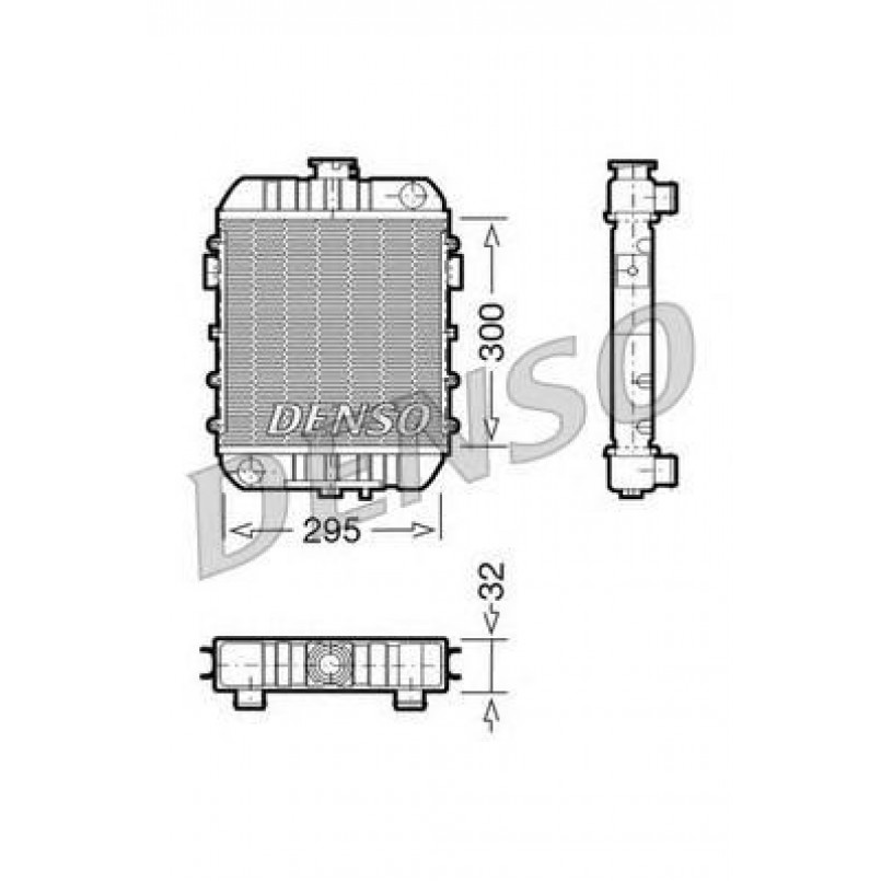 DRM20060  DENSO - Радіатор охолодження