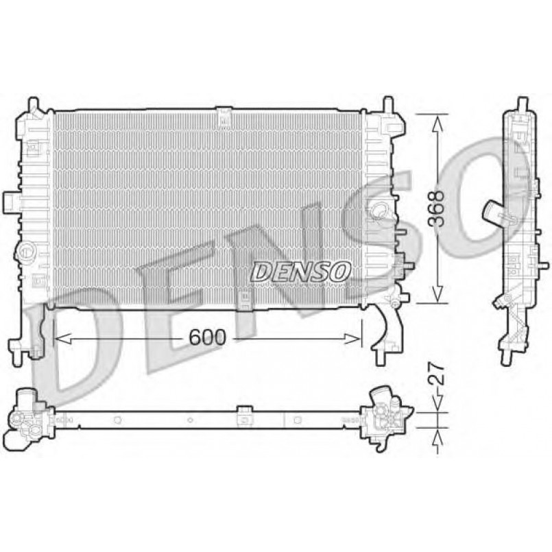 DRM20106  DENSO - Радіатор охолодження