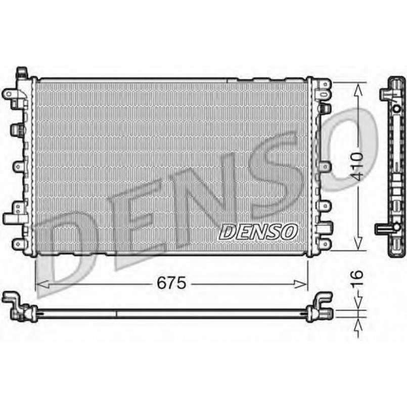 DRM20113  DENSO - Радіатор охолодження