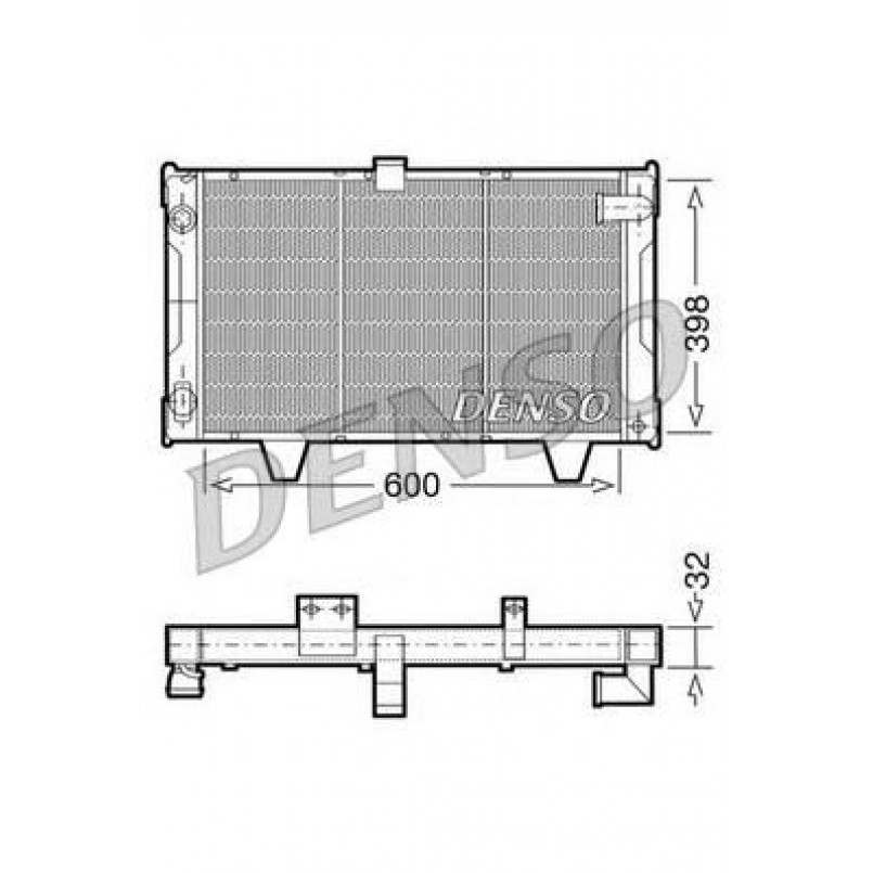 DRM21061  DENSO - Радіатор охолодження