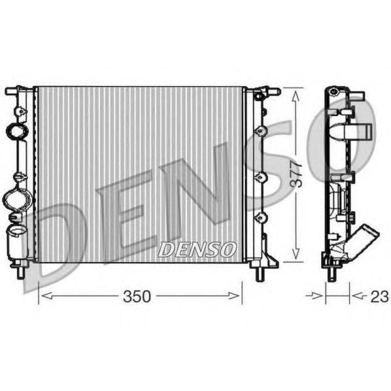 DRM23010  DENSO - Радіатор охолодження