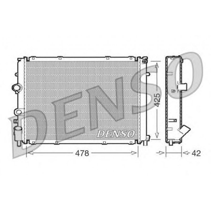 DRM23031  DENSO - Радіатор охолодження