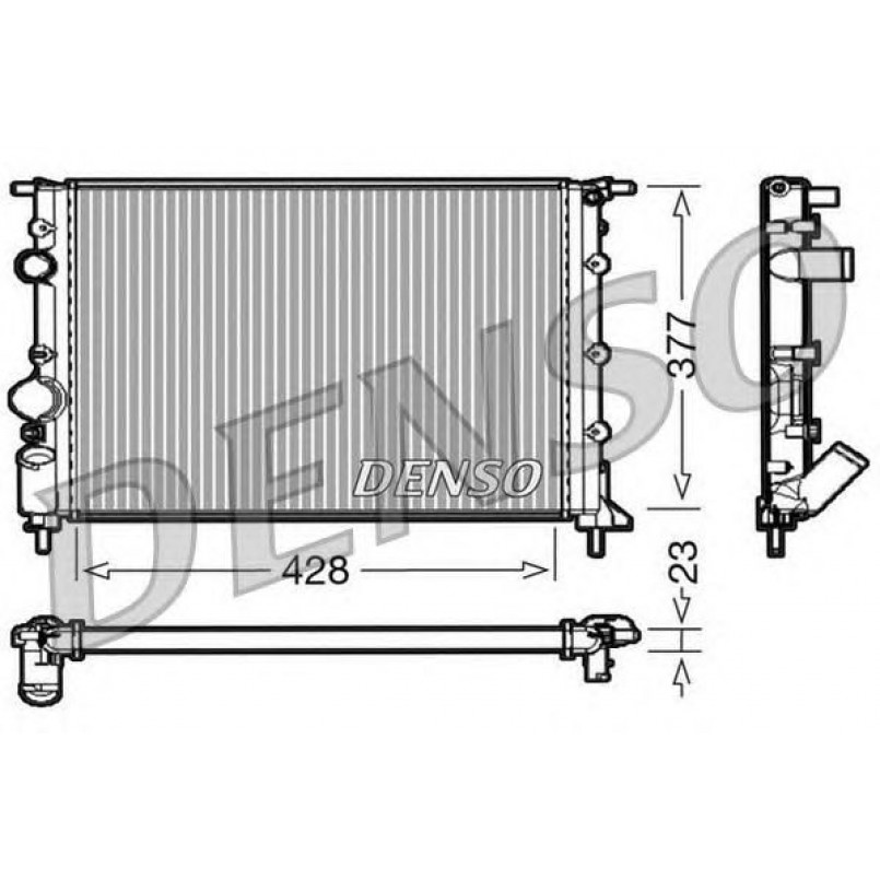 DRM23032  DENSO - Радіатор охолодження