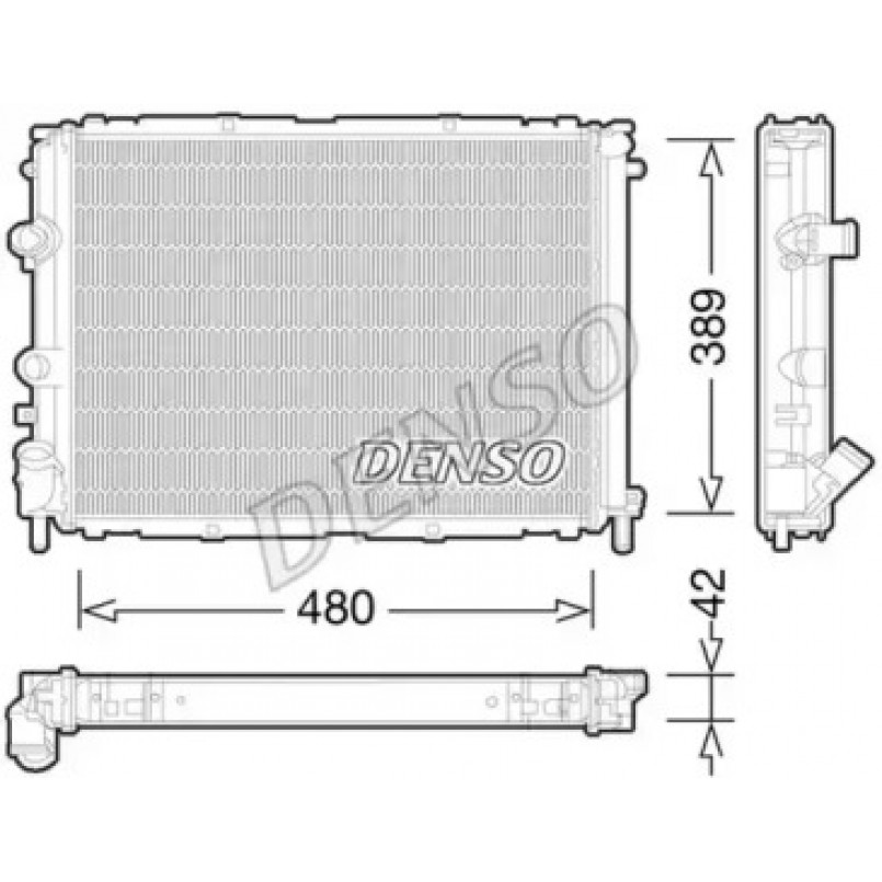 DRM23033  DENSO - Радіатор охолодження