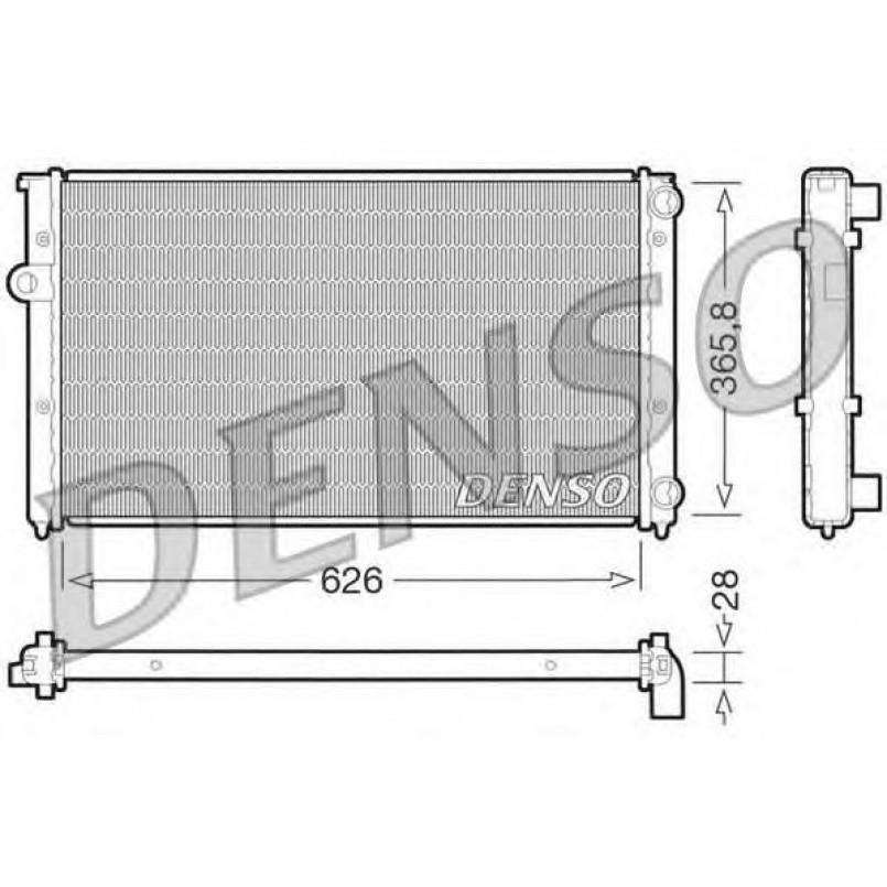 DRM32027  DENSO - Радіатор охолодження