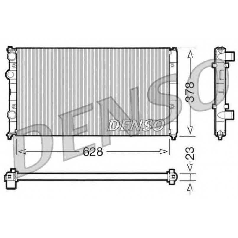 DRM32035  DENSO - Радіатор охолодження