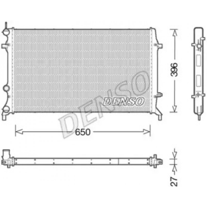 DRM32043  DENSO - Радіатор охолодження