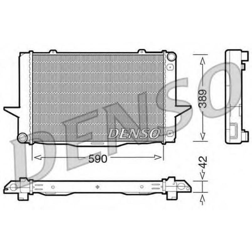 DRM33042  DENSO - Радіатор охолодження
