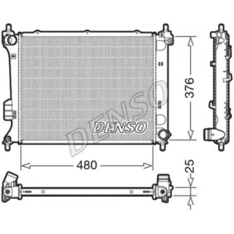 DRM41011  DENSO - Радіатор охолодження