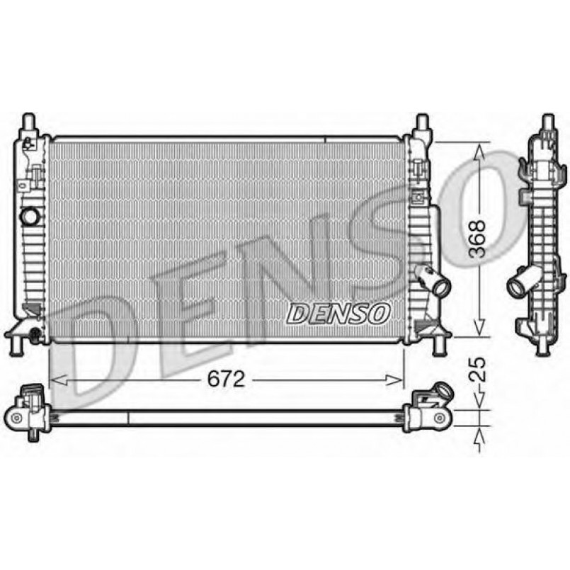 DRM44034  DENSO - Радіатор охолодження