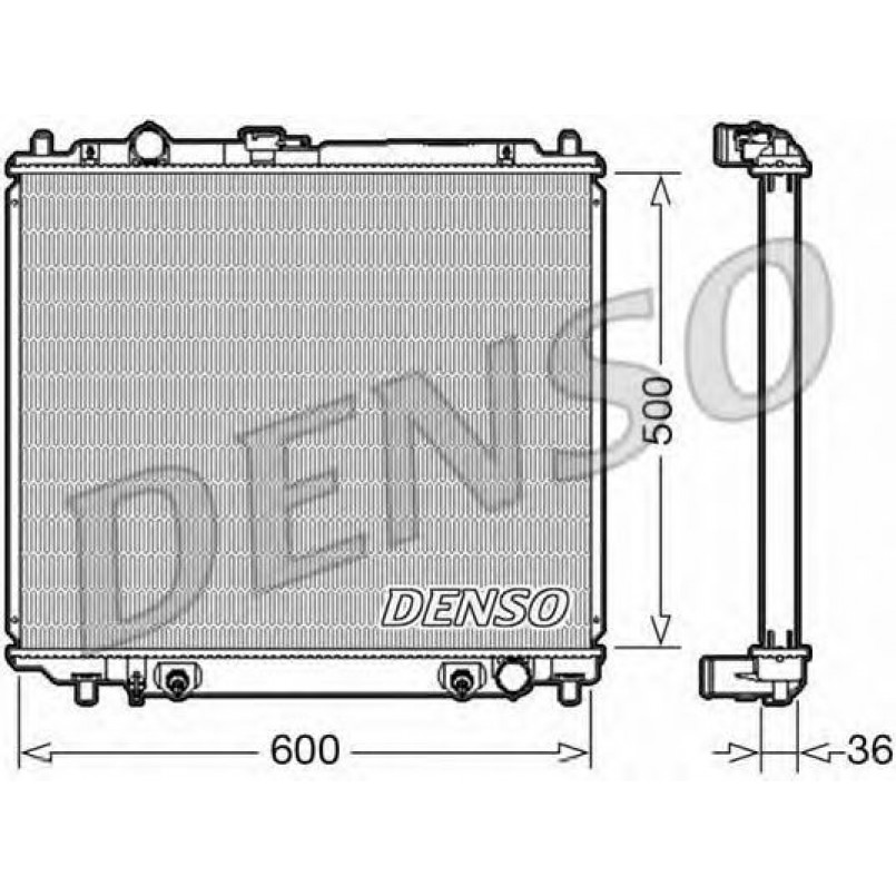 DRM45003  DENSO - Радіатор охолодження