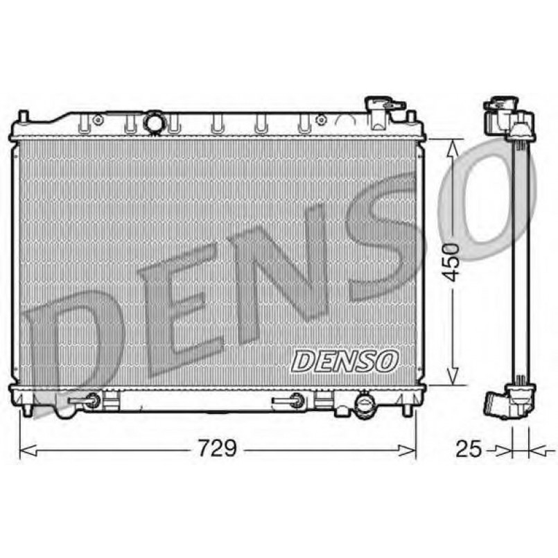 DRM46029  DENSO - Радіатор охолодження