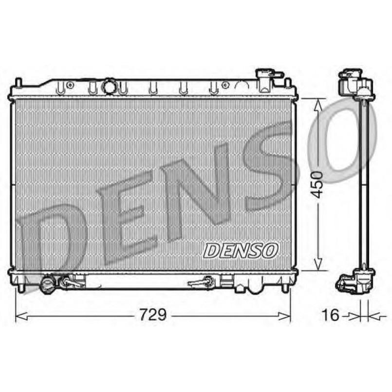 DRM46030  DENSO - Радіатор охолодження