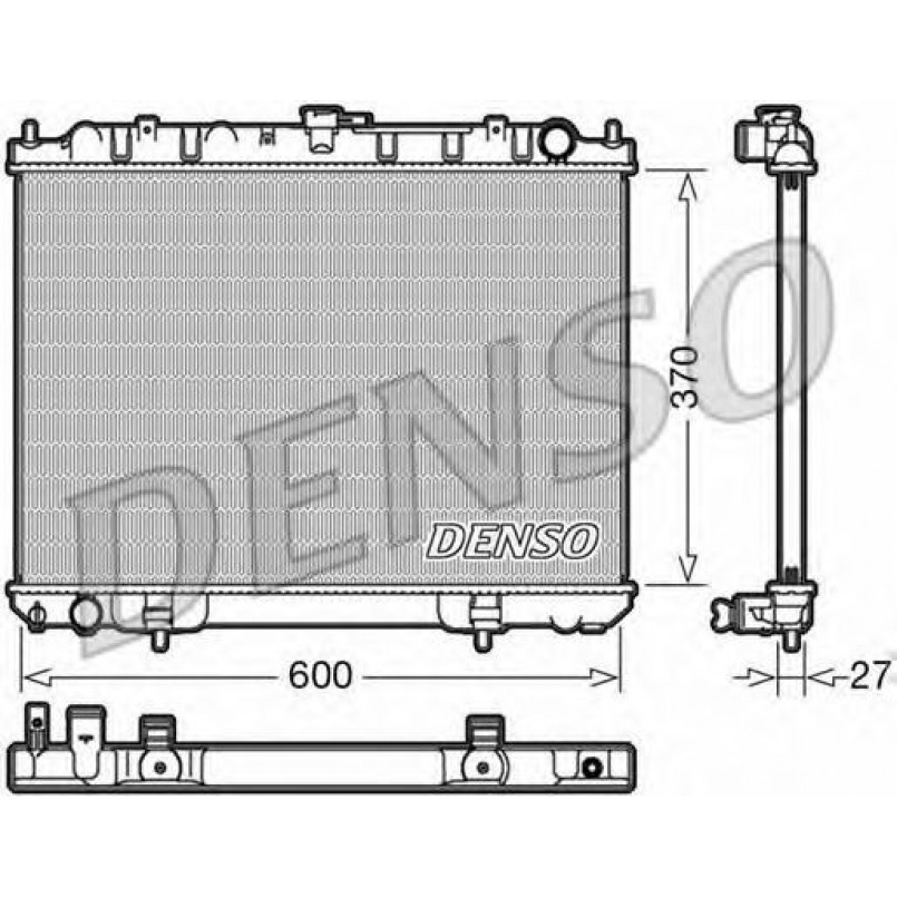 DRM46039  DENSO - Радіатор охолодження