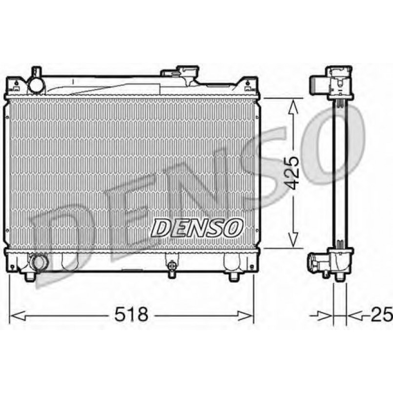 DRM47030  DENSO - Радіатор охолодження