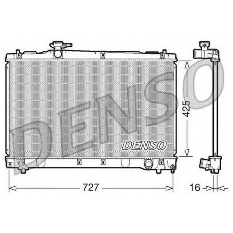 DRM50034  DENSO - Радіатор охолодження