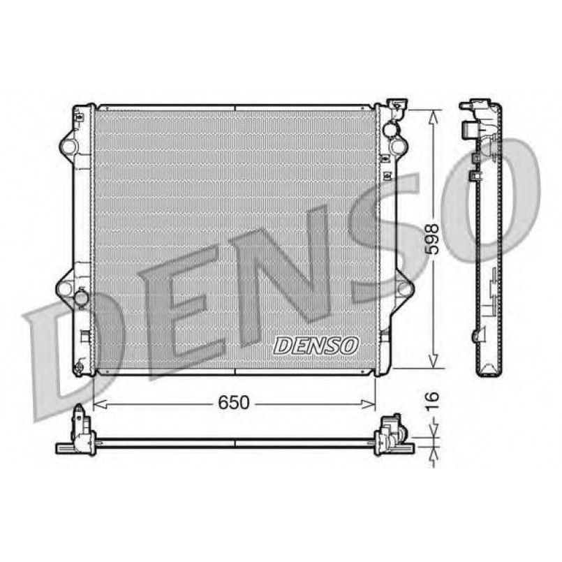 DRM50048  DENSO - Радіатор охолодження