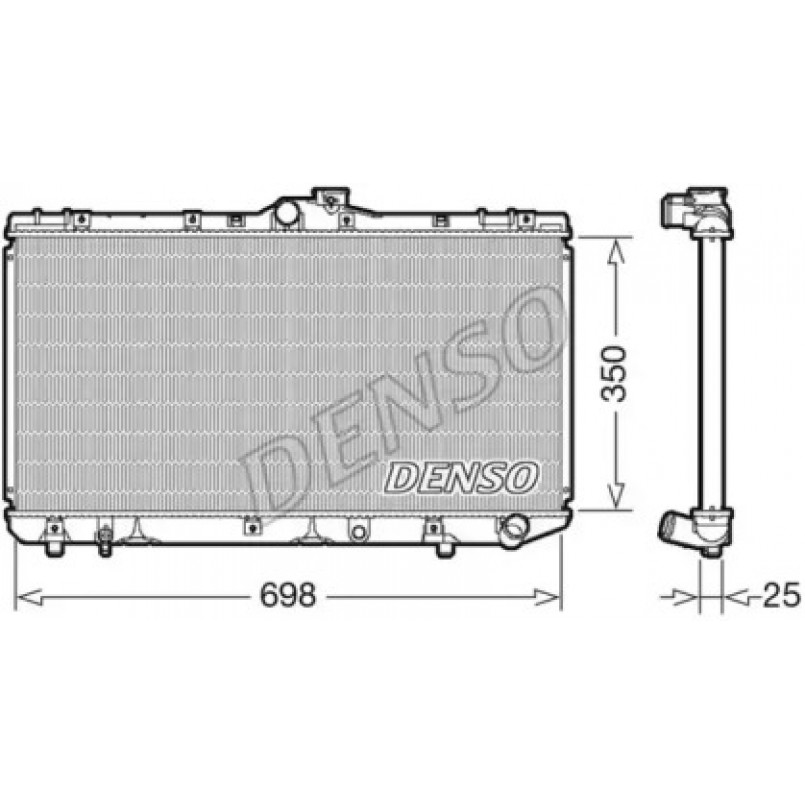 DRM50079  DENSO - Радіатор охолодження