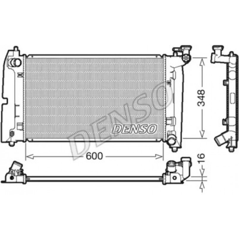 DRM50085  DENSO - Радіатор охолодження