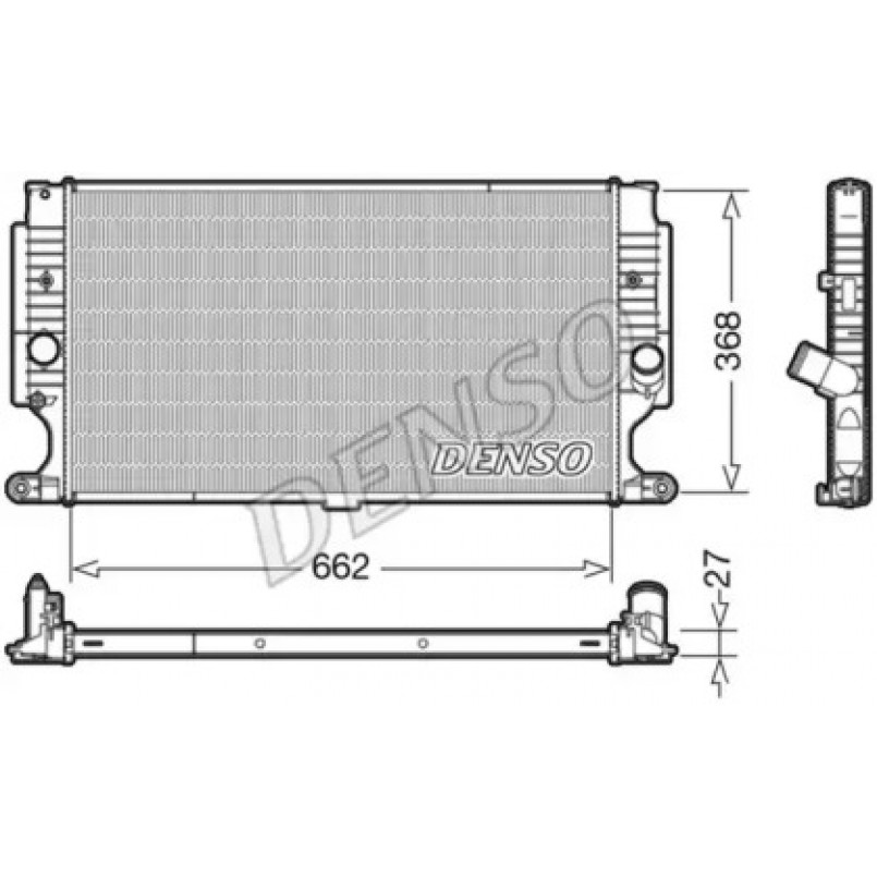 DRM50090  DENSO - Радіатор охолодження