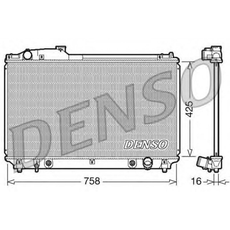 DRM51003  DENSO - Радіатор охолодження