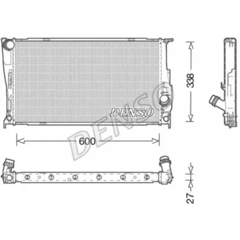DRM05003  DENSO - Радіатор охолодження