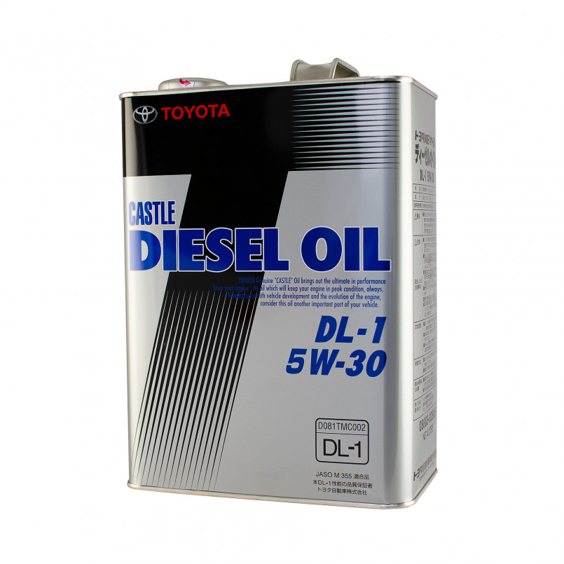 TOYOTA Diesel DL-1 5W-30 (Japan) 4L (x6)