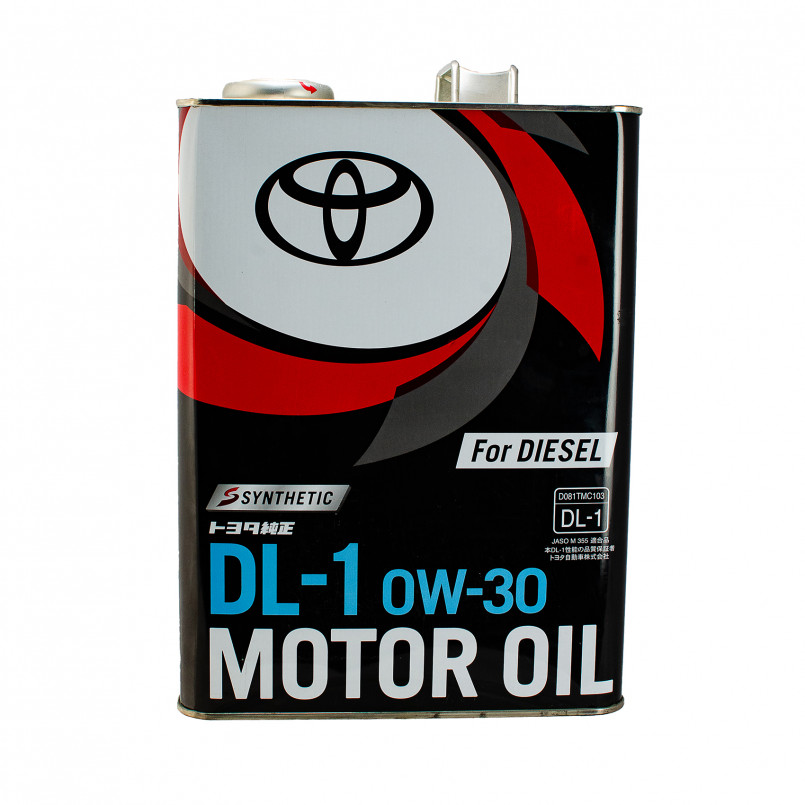Олива моторна TOYOTA Diesel DL-1 0W-30 (Japan) 4л.