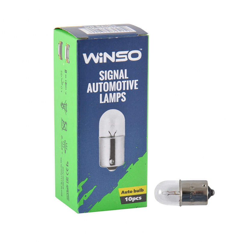 24V R5W 5W BA15s 10шт.уп.
