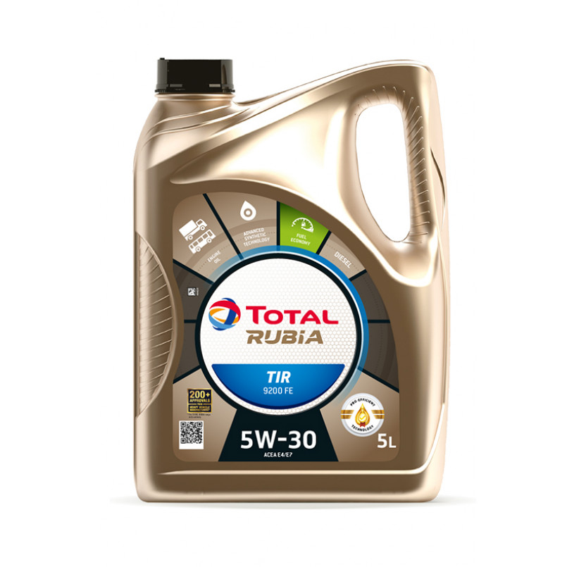 TOTAL RUBIA TIR 9200 FE 5W30 5L   олива моторна