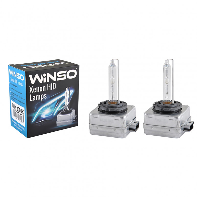 D1S 6000K, 85V, 35W PK32d-2 (к-т 2шт.) WINSO XENON