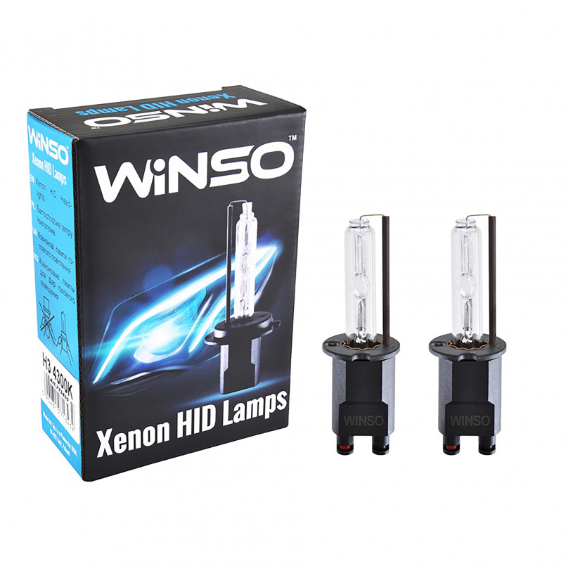 H3 4300K, 85V, 35W PK22s KET (к-т 2шт.) WINSO XENON