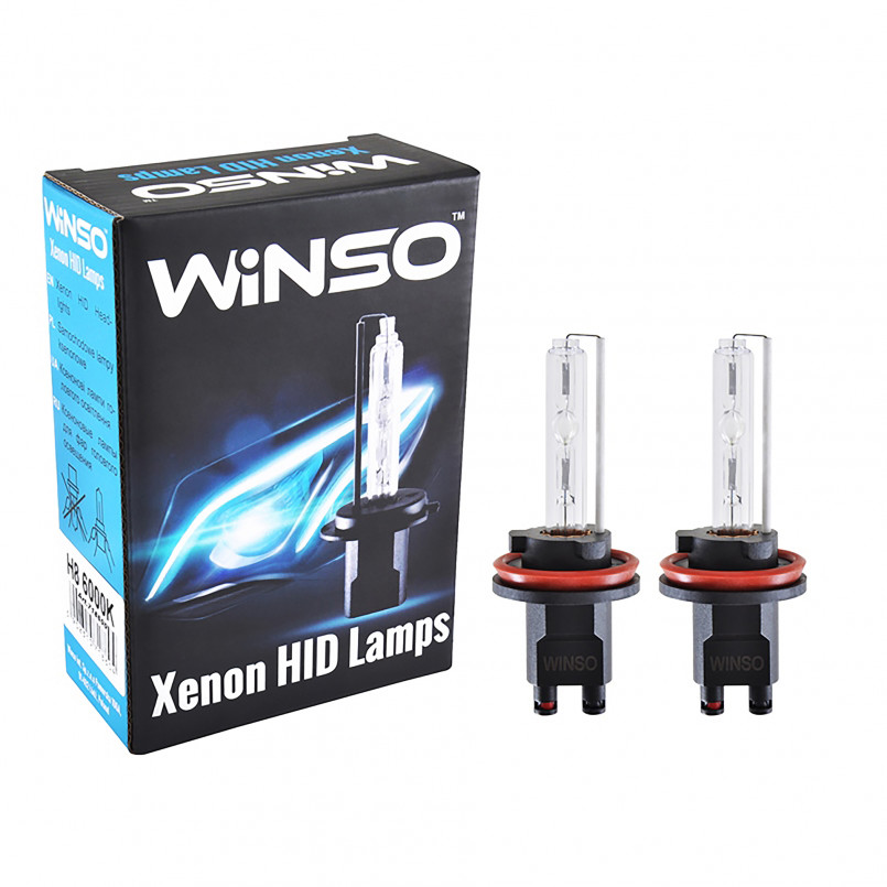 H8  6000K, 85V, 35W PGJ19-1 KET (к-т 2шт.) WINSO XENON