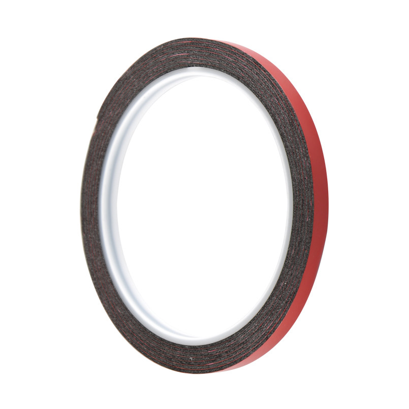 SOLAR Стрічка клеюча двостороння, PE, чорна, 6ммx2м