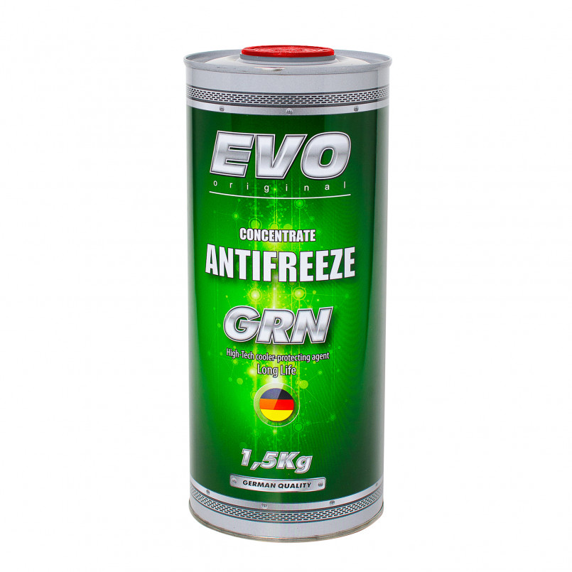 я!!! неактуальний ассорт. ANTIFREEZE GRN Concentrate (Green) - зелений 1,5kg (x6)