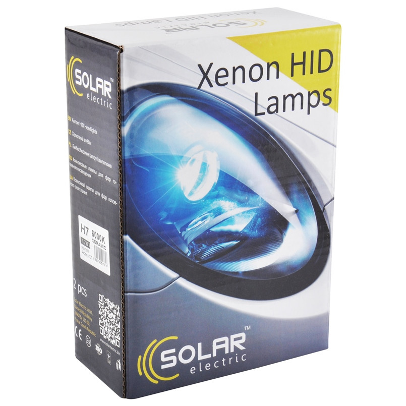 SOLAR H7 CERAMIC, 6000K,85V,35W PX26d KET (2 шт.)