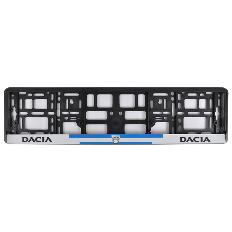 Рамка Сarlife кольоровий друк, Dacia чорно-біла-синя