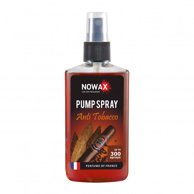NOWAX Автомобільний ароматизатор повітря PUMP SPRAY 75ml, Anti Tobacco