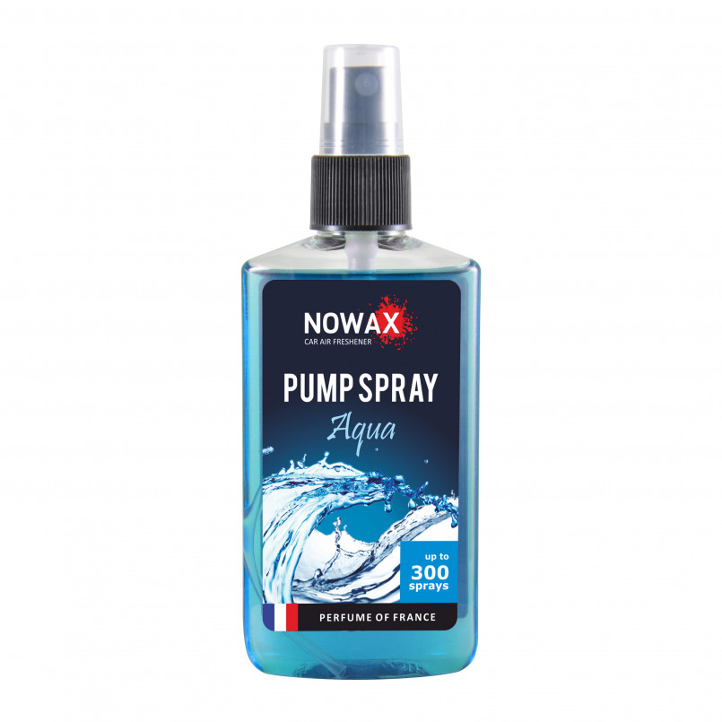 NOWAX Автомобільний ароматизатор повітря PUMP SPRAY 75ml, Aqua